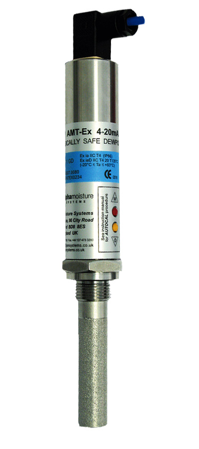 Intrinsically Safe 4-20mA Dewpoint Transmitter