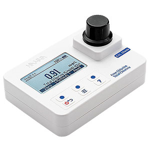 Free and Total Chlorine Handheld Meter with CAL Check – HI97711