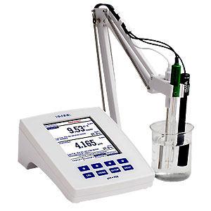 Laboratory Benchtop Meter | Research Grade Two Channel pH/mV/ISE – HI5222
