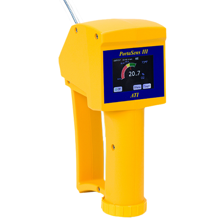 ATi’s D16 PortaSens is a battery powered, hand-held leak detector with an integral 4GB datalogger.
